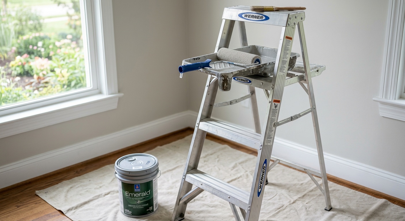 DIY exterior house painting